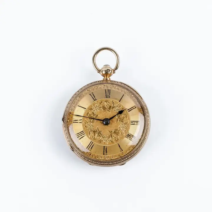 Gold Pocket Watch R. Stewart Pocket Watch – 1860 — عکس ۲ از رکورد آرشیو WatchMuseum