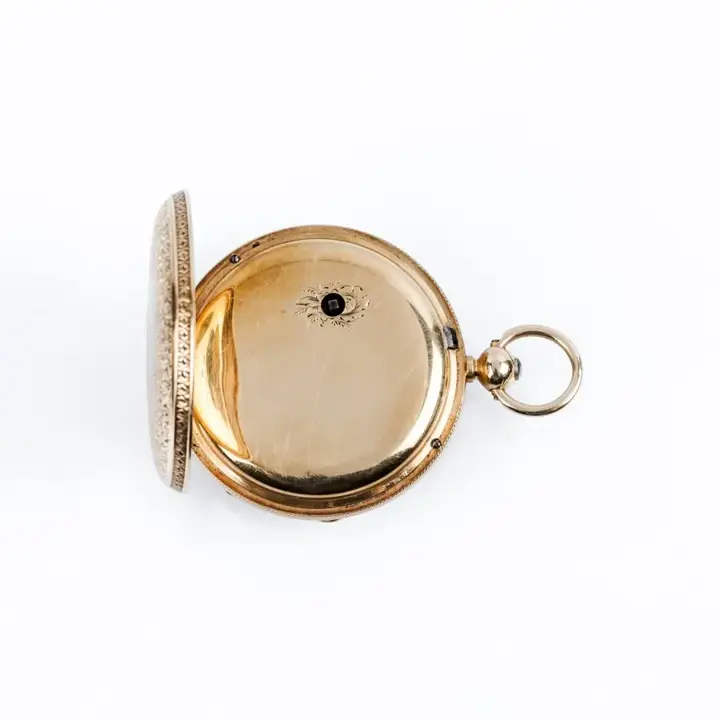 Gold Pocket Watch R. Stewart Pocket Watch – 1860 — عکس ۳ از رکورد آرشیو WatchMuseum
