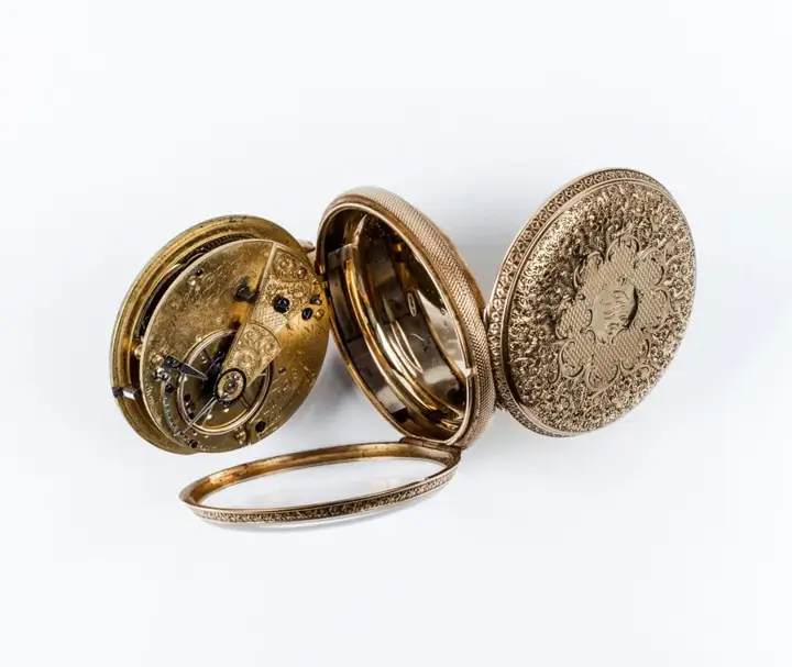 Gold Pocket Watch R. Stewart Pocket Watch – 1860 — عکس ۵ از رکورد آرشیو WatchMuseum
